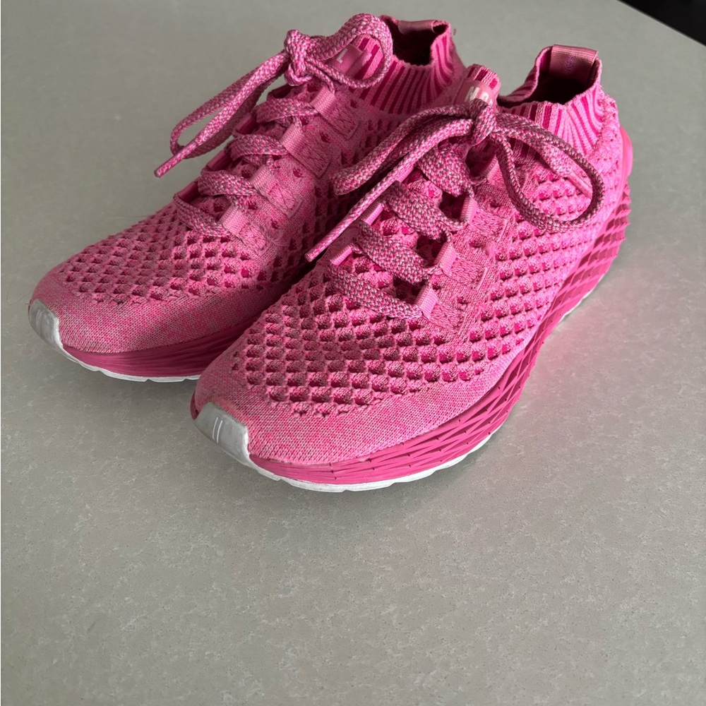Pink Knit Sneakers Nobull